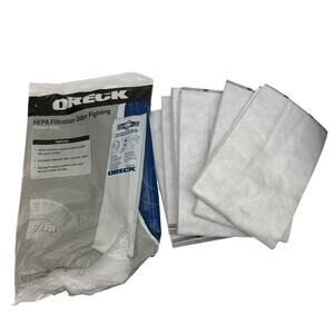 Oreck HEPA Filtration Odor Fighting Vacuum Bags Type CC CCPK80H Lot of 7